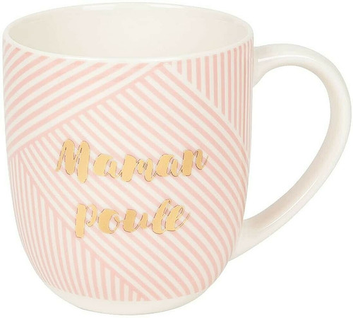 Mug rose doré tasse - rose, maman