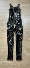 combinaison T34 en vinyl noir