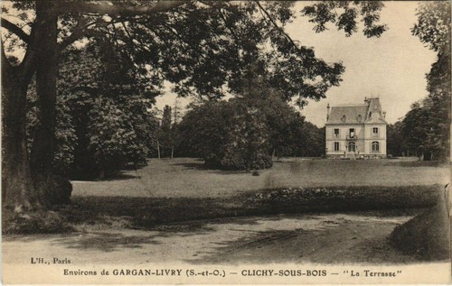 Old postcard environs - old, de