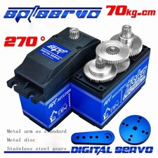 SPT70HV 70KG Brushless Digital Servo 180/270° HV Metal Gear for 1/5 RC Car