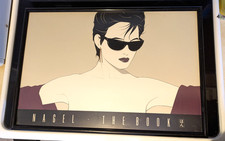 PATRICK NAGEL Framed Print The Book Black Sunglasses Japanese Version 24 X 16