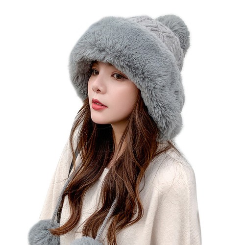 Bonnet cagoule femme tricot - femme,