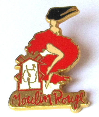 Pin moulin rouge paris - moulin,