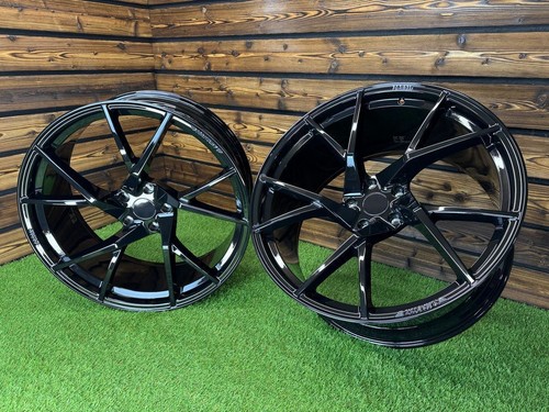 Roues noires forgées style - roues,
