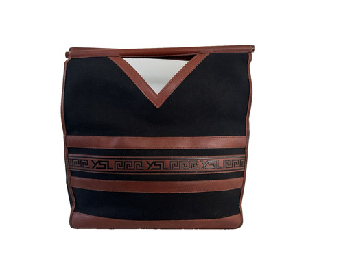 Sac cabas toile - toile, cuir