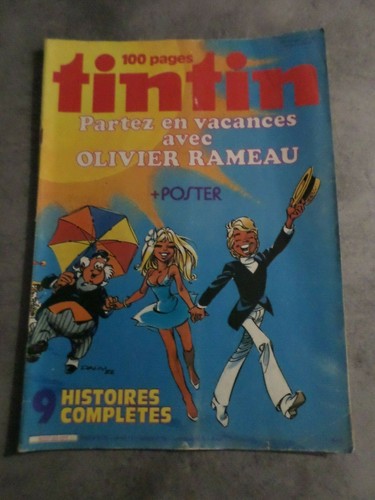 Tintin journal 355 1982 - tintin,