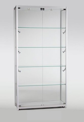 Armoire affichage verre - d’affichage, en
