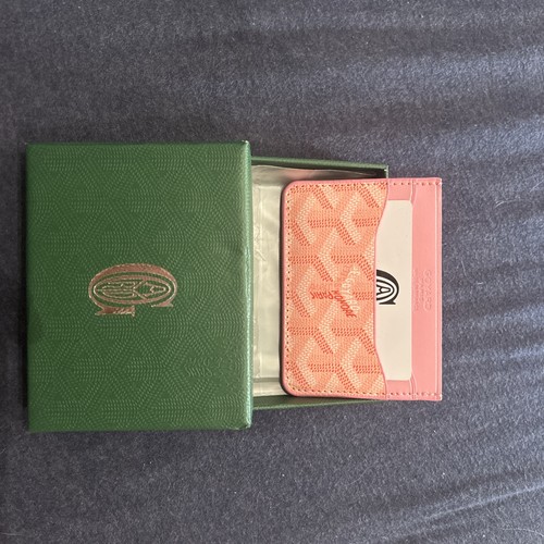 Porte carte goyard orange - goyard,