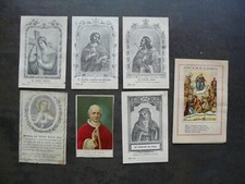 16 Images pieuses fin XIXème