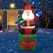 Père Noël gonflable de 1,8