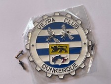 Plaque Vespa Club metal