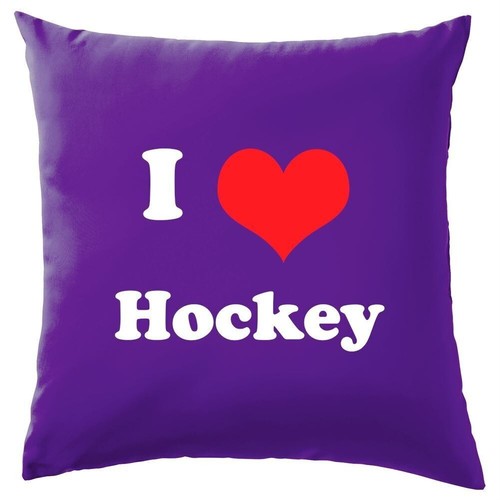 Love hockey coussin - i,