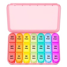 Pilulier 7 jours matin, midi