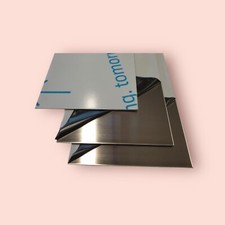 Tole inox brossé acier