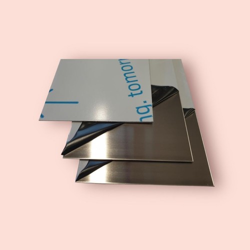Tole inox brossé acier
