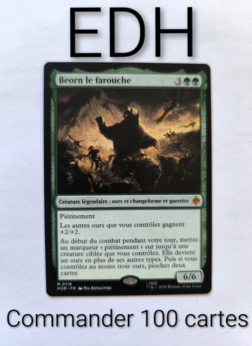 Mtg commander deck - commander, ours