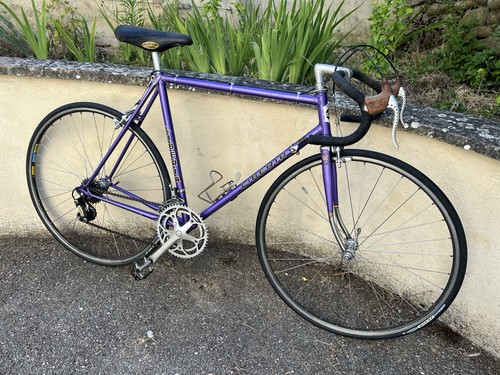 Vélo course libéria violet - course,