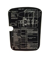 Plan De Graissage Pour BMW R71 M72 URAL DNEPR K750 CJ750