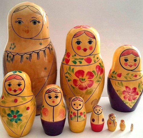 Poupées russes pièces - poupées, 10