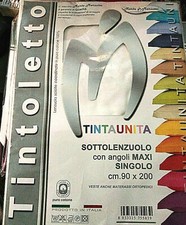 under sheets single bed MARTA MARROTTO 90 X 200 corners maxi cotton white
