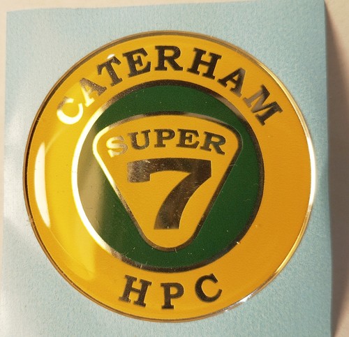Nose badge caterham super - badge,