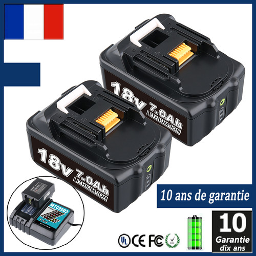 Pour batterie makita 18v - 4x,