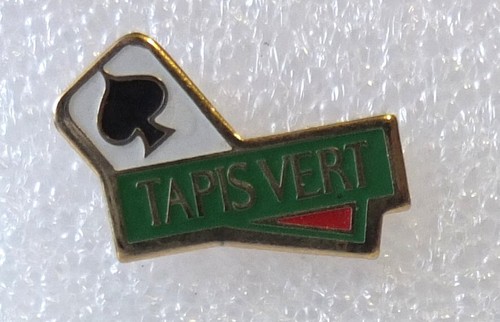 Pin tapis vert - s,