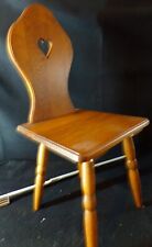 Ancienne petite chaise Alsacienne, bois  Poupée, enfant 🤩​👌​​​.
