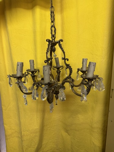 Lustre multi bras - métal, doré