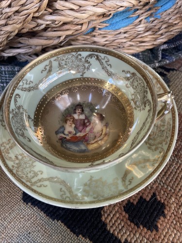 Ancienne tasse porcelaine - tasse,