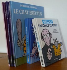 GELUCK, LE CHAT – Lot 5 LIVRES (le détail en description...)