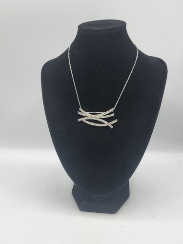 Collier swarovski argenté - collier,
