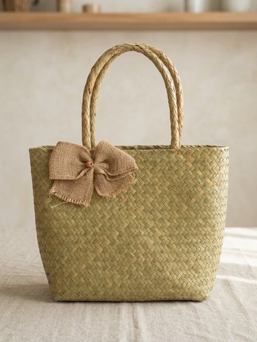 Sac cabas jonc vietnamien - sac, en