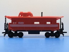 HO Scale "689" Freight Train Caboose Car #3