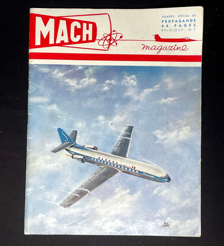 Rare magazine mach - rare, sabena
