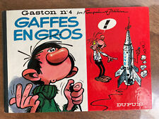Gaston Lagaffe N°4 - Gaffes en gros - EO format à l'italienne - 1965 - TTBE