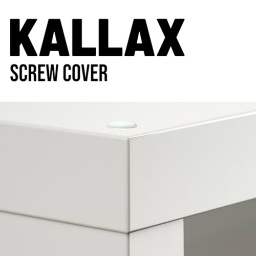 Cache vis pour meuble kallax - pour,
