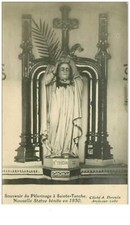 10.SAINTE-TANCHE.n°10.SOUVENIR DU PELERINAGE A SAINTE TANCHE.NOUVELLE STATUE