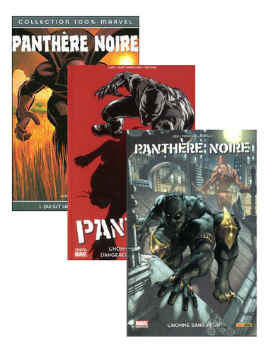Panthere noire lot 3 - noire, bd