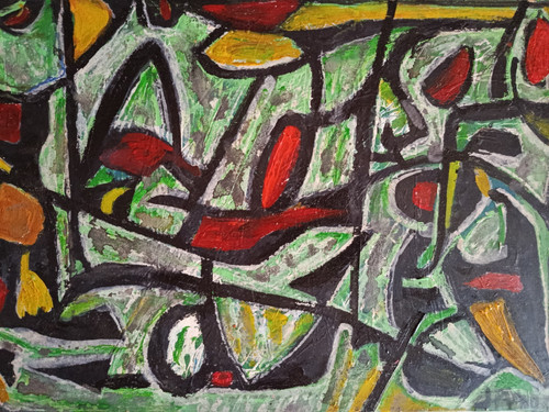 Toile tableau peinture - toile,