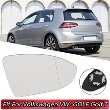For VW Golf MK7 GTI TSI TDI R 12~19 Right Side Wing Glass Heated Rearview Mirror