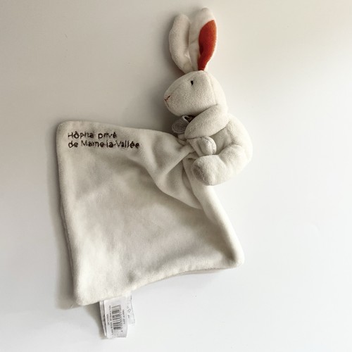Doudou mouchoir lapin - mouchoir,