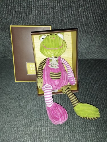 Peluche doudou grenouille - peluche,