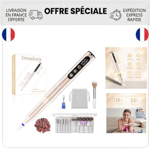 Ponceuse ongles sans fil - à,
