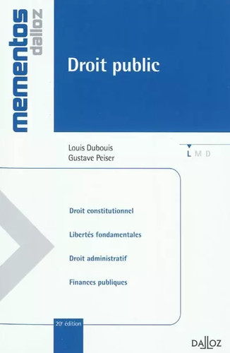 Droit public 20e - public,