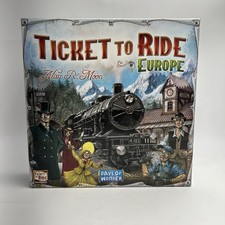 Days of Wonder Alan R. Moon Ticket To Ride Europe board game Complete