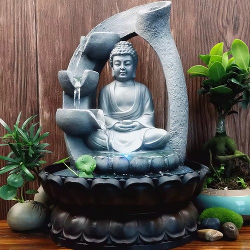 Fontaine bouddha led - bouddha,