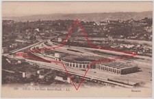 NICE. La GARE SAINT ROCH -