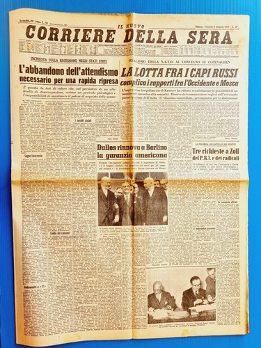 Corriere della sera - sera, 1958