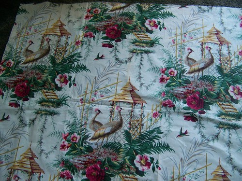 Sueprbe ancien coupon tissu - sueprbe,
